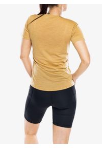 MONS ROYALE - Koszulka merino damska Mons Royale Zephyr Merino Cool Tee. Kolor: żółty