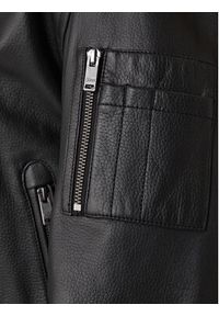 BOSS Kurtka skórzana Jakri 50552151 Czarny Regular Fit. Kolor: czarny. Materiał: skóra #2