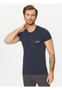 Komplet 2 t-shirtów Emporio Armani Underwear. Kolor: niebieski