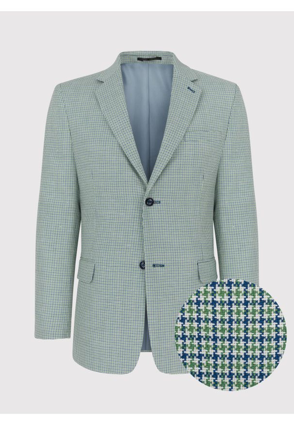 Pako Lorente - PAKO LORENTE – Marynarka męska P22SP-3X-005-Z-S. Materiał: wełna, len