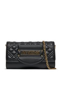 Love Moschino - LOVE MOSCHINO Torebka JC4054PP1ILA0000 Czarny. Kolor: czarny. Materiał: skórzane #1