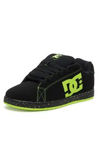 DC Shoes Sneakersy GAVELER ADYS100536-BL4 Czarny. Kolor: czarny. Materiał: nubuk, skóra #6