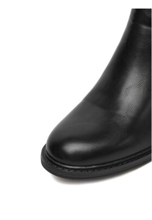 DeeZee Botki 8326 Czarny. Kolor: czarny. Materiał: materiał, syntetyk