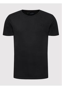 4f - 4F T-Shirt R4L21-TSM901 Czarny Regular Fit. Kolor: czarny. Materiał: bawełna