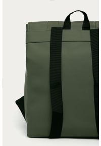 Rains - Plecak Msn Bag. Kolor: oliwkowy. Materiał: syntetyk, poliester, materiał. Wzór: gładki #3
