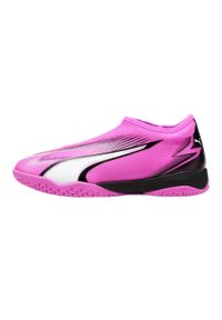 Puma - Buty piłkarskie dziecięce PUMA Ultra Match LL IT+ Mid. Kolor: różowy. Sport: piłka nożna #1