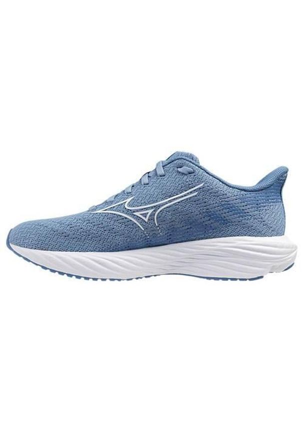 Buty do biegania damskie Mizuno Enerzy Rider Jr. Zapięcie: sznurówki. Kolor: niebieski. Materiał: guma, tkanina. Szerokość cholewki: normalna. Sport: bieganie