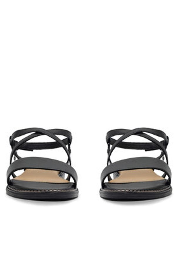 Lasocki Sandały KATE RST-KATE-01 Czarny. Kolor: czarny. Materiał: skóra