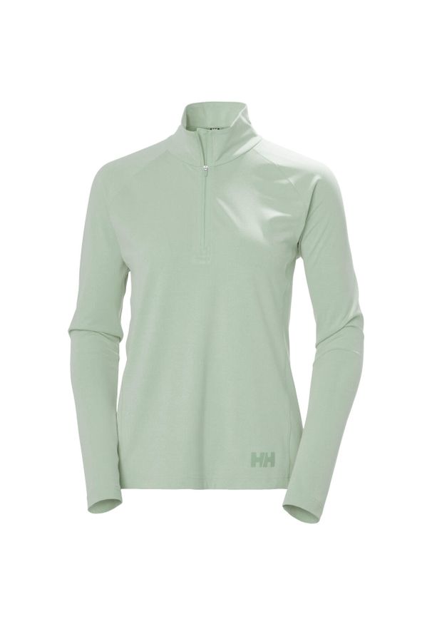 Bluza damska z zamkiem 1/2 Helly Hansen Tyri. Kolor: zielony