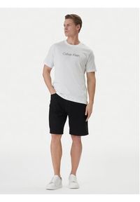 Calvin Klein Jeans Szorty jeansowe 90's LV04RF794G Czarny Slim Fit. Kolor: czarny. Materiał: bawełna #2