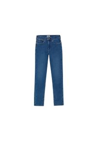 Wrangler - WRANGLER DAMSKIE SPODNIE JEANSOWE HIGH SKINNY AZURE SKY 112355898 #5