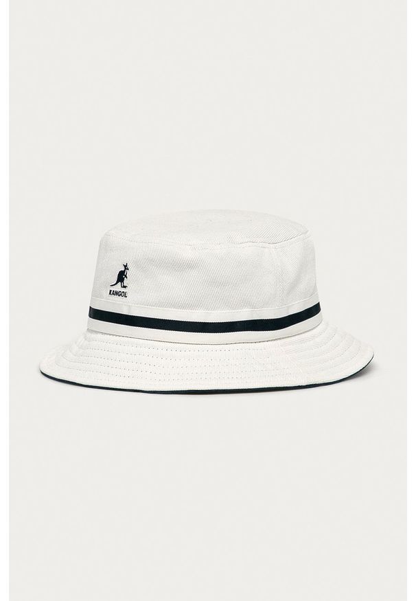 Kangol - Kapelusz. Kolor: biały