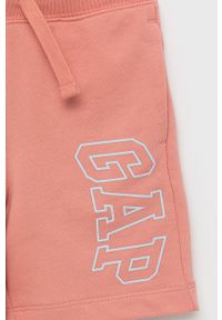 GAP szorty dziecięce kolor pomarańczowy regulowana talia. Okazja: na co dzień. Kolor: pomarańczowy. Wzór: nadruk. Styl: casual #2
