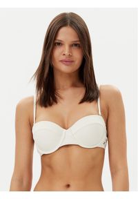 TOMMY HILFIGER - Tommy Hilfiger Góra od bikini UW0UW05814 Écru. Materiał: syntetyk