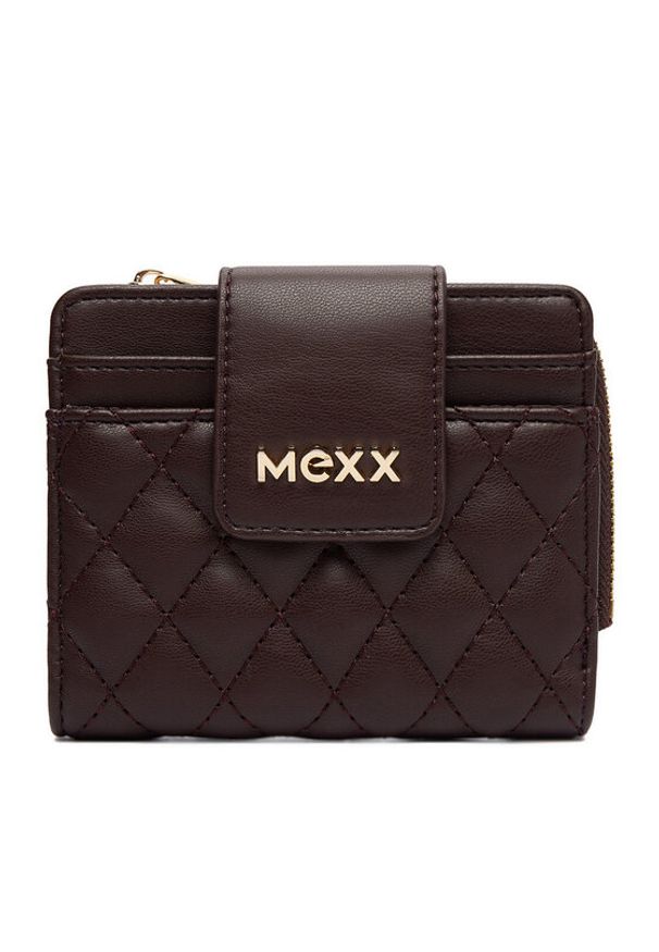 MEXX Portfel CEO-MEXX-W1-002-AW26 Brązowy ciemny. Kolor: brązowy. Materiał: skóra