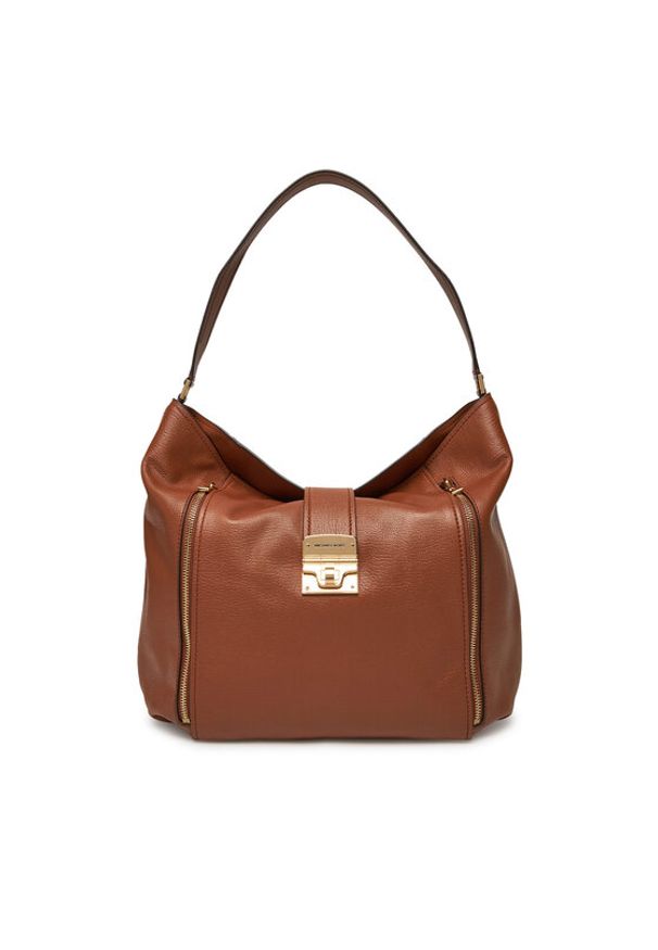 MICHAEL Michael Kors Torebka 30S5G9XH3T Brązowy. Kolor: brązowy. Materiał: skórzane
