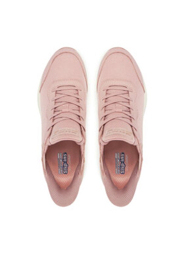skechers - Skechers Sneakersy Bobs Arch Comfort B Sweet-A Look 117627/BLSH Różowy. Kolor: różowy. Materiał: materiał