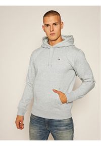 Bluza Tommy Jeans. Kolor: szary. Materiał: bawełna, syntetyk #1