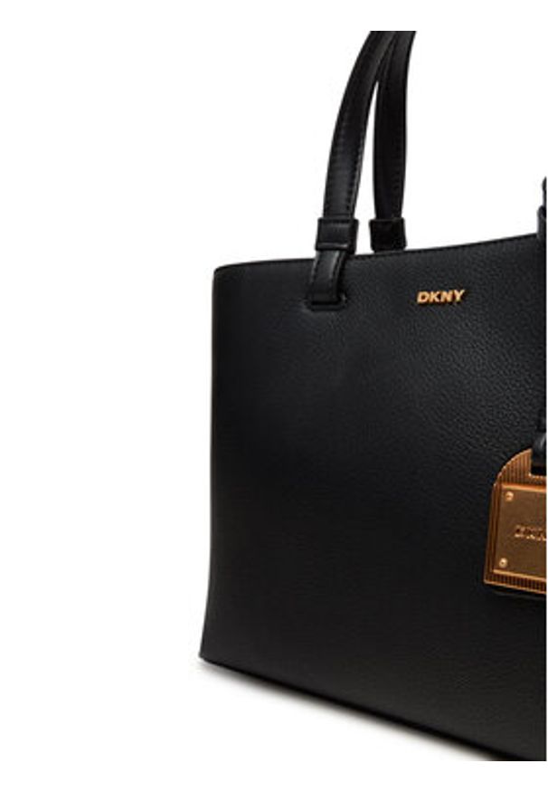 DKNY Torebka R44D1I53 Czarny. Kolor: czarny. Materiał: skórzane
