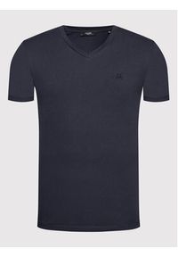 Jack&Jones PREMIUM T-Shirt Blafrontier 12197633 Granatowy Regular Fit. Kolor: niebieski. Materiał: bawełna