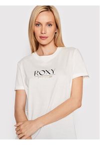 Roxy T-Shirt Noon Ocean ERJZT05424 Biały Regular Fit. Kolor: biały. Materiał: bawełna #2