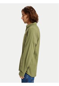 Quiksilver Koszula Motherfly Solid EQYWT04651 Zielony Regular Fit. Kolor: zielony. Materiał: bawełna #4