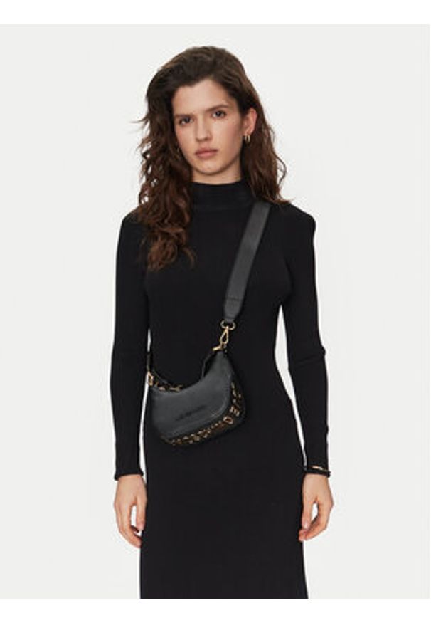 Love Moschino - LOVE MOSCHINO Torebka JC4019PP1MLT0000 Czarny. Kolor: czarny. Materiał: skórzane