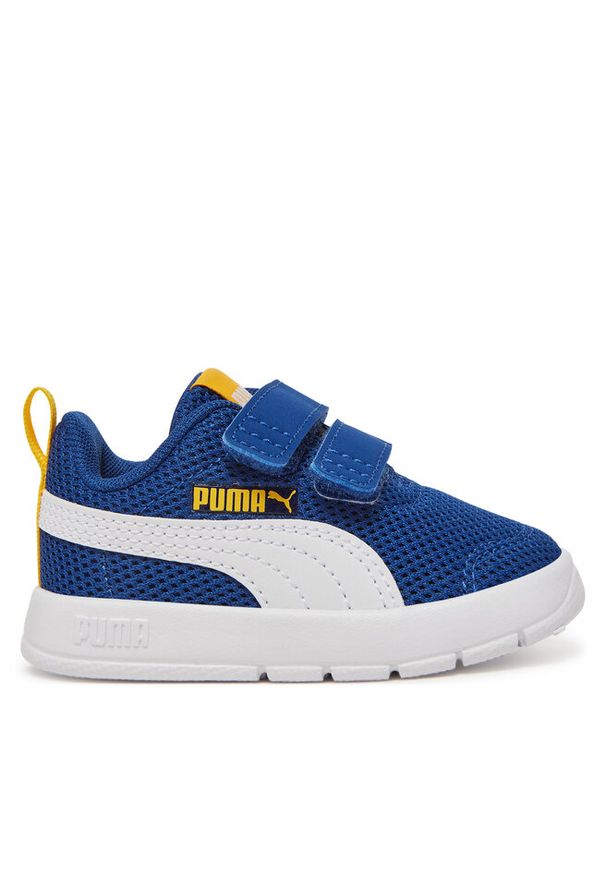 Sneakersy Puma. Kolor: niebieski. Materiał: mesh