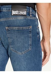 Just Cavalli Jeansy 75OAB5S0 Niebieski Slim Fit. Kolor: niebieski