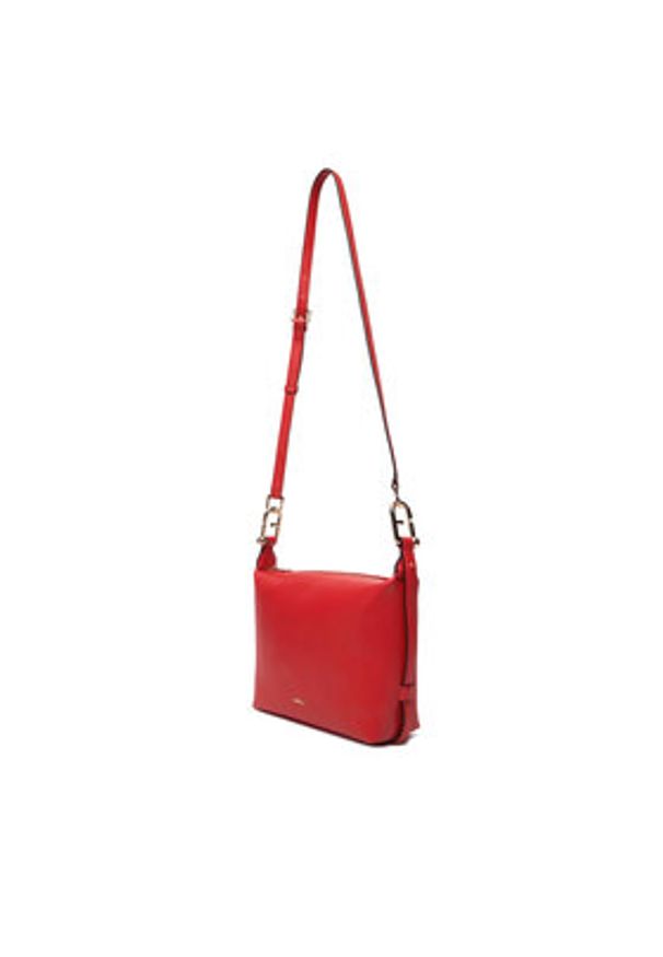 Furla Torebka Tonie Mini WE00877 A.0023 CN 4484S Czerwony. Kolor: czerwony. Materiał: skórzane