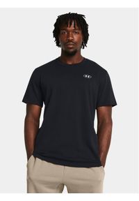 Under Armour T-Shirt Ua Hw Lc Patch Ss 1382902-001 Czarny Loose Fit. Kolor: czarny. Materiał: syntetyk #1