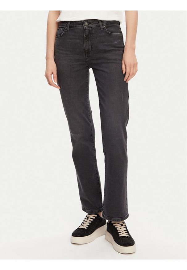 Guess Jeans Jeansy W5RA98 D5M72 Szary Regular Fit. Kolor: szary