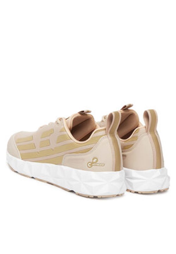 EA7 Emporio Armani Sneakersy X8X217 XK433 M1136 Beżowy. Kolor: beżowy. Materiał: materiał
