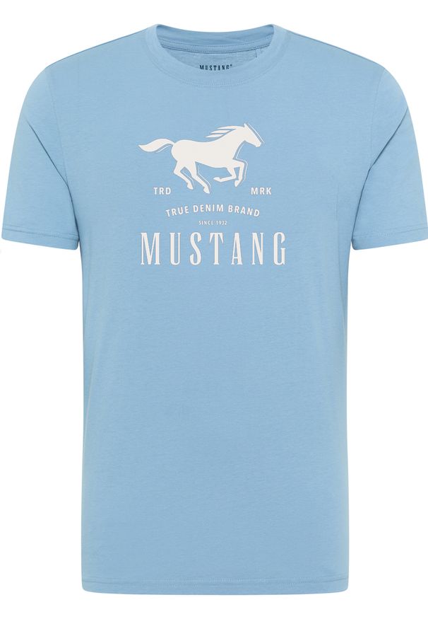 3-Pak T-Shirt Mustang Style Alex Niebieski Zielony Granatowy. Kolor: zielony, niebieski, wielokolorowy