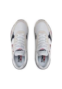 Tommy Jeans Sneakersy Retro Runner Mix EM0EM00699 Biały. Kolor: biały. Styl: retro #5