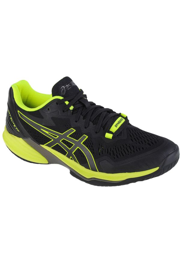 Asics - Buty do siatkówki męskie, ASICS Sky Elite FF 2. Kolor: czarny, żółty, wielokolorowy. Sport: siatkówka