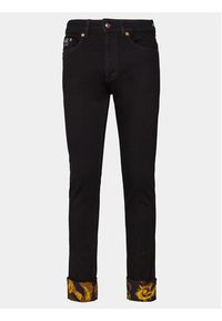 Versace Jeans Couture Jeansy 76GAB5DM Czarny Slim Fit. Kolor: czarny #4