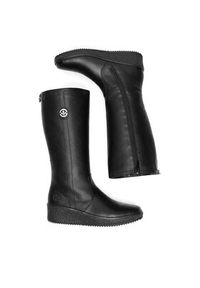 Rieker Kozaki Y4470-01 Czarny. Kolor: czarny. Materiał: skóra #4
