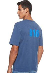 Lee - LEE HALF SLEEVE GRAPHIC MĘSKI T-SHIRT KOSZULKA Z KRÓTKIM RĘKAWEM LOGO SKY CAPTAIN L63GFEHY 112115025. Długość rękawa: krótki rękaw. Długość: krótkie #3