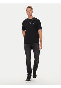 Richmond X T-Shirt Arnado UMA24001TS Czarny Regular Fit. Kolor: czarny. Materiał: bawełna #3