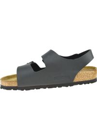 Sandały Birkenstock Milano Bf 34791 czarne. Kolor: czarny. Materiał: syntetyk. Sezon: lato. Styl: klasyczny #3