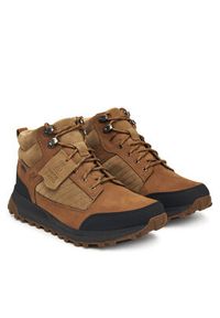 Clarks Trekkingi ATL TrekHi GTX 26184483 Brązowy. Kolor: brązowy. Materiał: nubuk, skóra. Sport: turystyka piesza #3