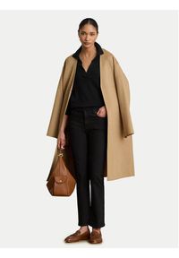 Lauren Ralph Lauren - LAUREN RALPH LAUREN Sweter 200P14056002 Czarny Regular Fit. Kolor: czarny. Materiał: syntetyk #9