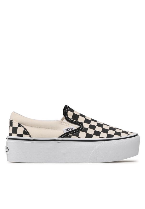 Vans Tenisówki Classic Slip-O VN0A7Q5RTYQ1 Beżowy. Kolor: beżowy. Materiał: materiał