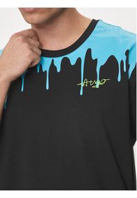 Hugo T-Shirt Melted 50515212 Czarny Regular Fit. Kolor: czarny. Materiał: bawełna #3
