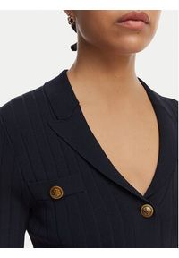 Guess Kardigan W5YR11 Z0130 Granatowy Regular Fit. Kolor: niebieski. Materiał: syntetyk #4
