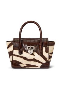 Lauren Ralph Lauren - LAUREN RALPH LAUREN Torebka 431969470001 Brązowy. Kolor: brązowy #5