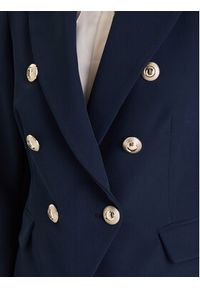 Rinascimento Marynarka CFC0126227003 Granatowy Slim Fit. Kolor: niebieski. Materiał: syntetyk #5