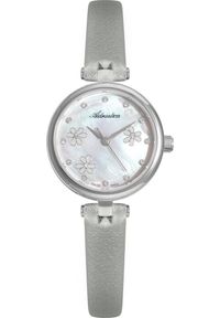 Zegarek Adriatica Zegarek damski Adriatica A3514.5G4FQ CYRKONIE szary. Kolor: szary #1