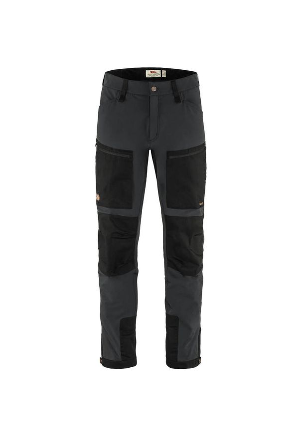 Fjällräven - Spodnie trekkingowe męskie Fjallraven Keb Agile Trousers. Kolor: wielokolorowy, czarny, szary